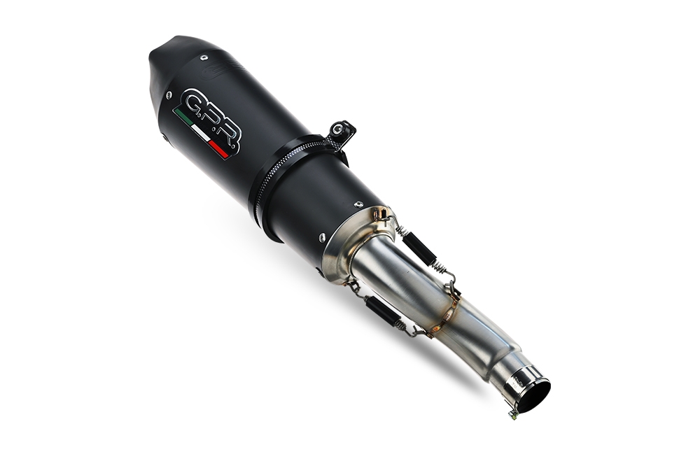 Egzoz GPR ile uyumlu ApriliaRS 45720242025New Gpe Black titaniumHomologated legal full system exhaust, including removable db killer and catalyst