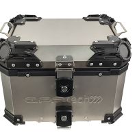 GPR TECH TOP CASE ALPI-TECH 35 LT. Top case in Titanium , Titanium Natural color with universal plate included Capacity 35 LT.