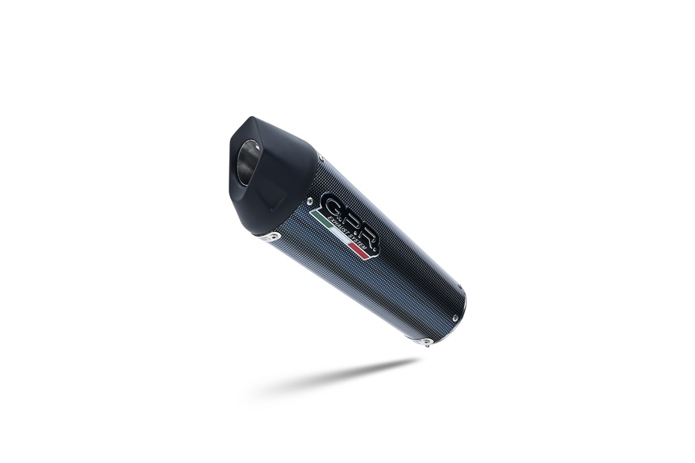 GPR exhaust compatible with  Mv Agusta Brutale 1090 R-RR  2010-2016, New Grand Prix Evo Poppy, Homologated legal slip-on exhaust including removable db killer and link pipe 