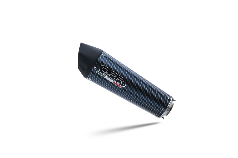 GPR exhaust compatible with  Mv Agusta Brutale 1090 R-RR  2010-2016, New Grand Prix Evo Poppy, Homologated legal slip-on exhaust including removable db killer and link pipe 