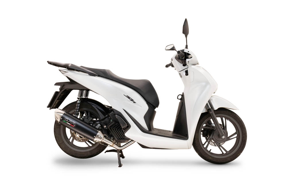 Exhaust compatible with Honda SH 150 2024-2025, Furore-X Scooter, Homologated silencer for noise including full line,db killer and catalyst compliant for inspection 