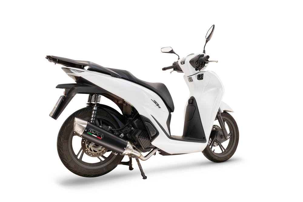 Exhaust compatible with Honda SH 150 2024-2025, Furore-X Scooter, Homologated silencer for noise including full line,db killer and catalyst compliant for inspection 