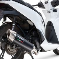 Exhaust compatible with Honda SH 150 2024-2025, Furore-X Scooter, Homologated silencer for noise including full line,db killer and catalyst compliant for inspection 