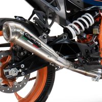 Exhaust compatible with Husqvarna Vitpilen 401 2024-2025, Powercone Evo, Homologated legal slip-on exhaust including removable db killer and link pipe 