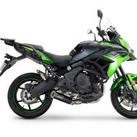 GPR exhaust compatible with  Kawasaki Versys 650 2023-2025, M3 Black Titanium, Racing full system exhaust, including removable db killer/spark arrestor 