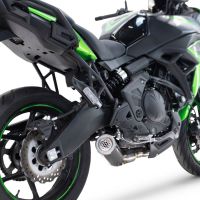 GPR exhaust compatible with  Kawasaki Versys 650 2023-2025, M3 Black Titanium, Racing full system exhaust, including removable db killer/spark arrestor 