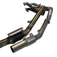 GPR exhaust compatible with  Kove 800X 2024-2026, Decatalizzatore RACING, Decat pipe 
