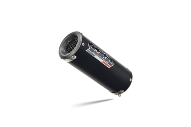 GPR exhaust compatible with  Benelli 752 S 2022-2024, M3 Black Titanium, Homologated legal slip-on exhaust including removable db killer and link pipe 