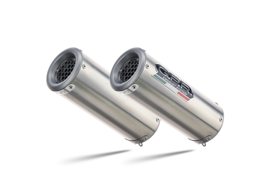 GPR exhaust compatible with  Honda Cbf 1000 - ST  2006-2009, M3 Inox , Dual Homologated legal slip-on exhaust including removable db killers and link pipes 