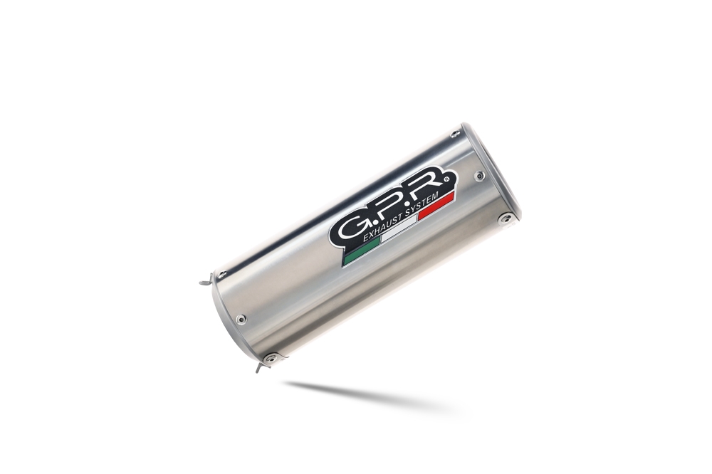 Exhaust compatible with Bmw R Nine-T 1200 -Pure -Racer -Urban G-S 2017-2023, M3 Inox , Homologated legal slip-on exhaust including removable db killer and link pipe 