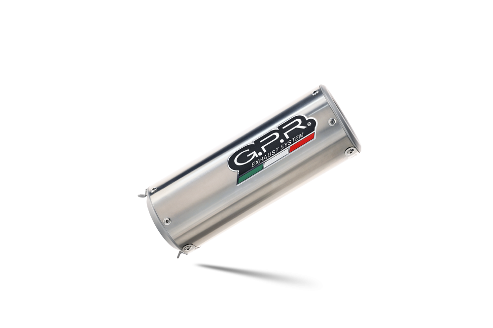 GPR exhaust compatible with  Bmw R Nine-T 1200 -Pure -Racer -Urban G-S 2017-2023, M3 Inox , Homologated legal slip-on exhaust including removable db killer and link pipe 