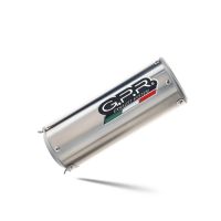 Exhaust compatible with Bmw R Nine-T 1200 -Pure -Racer -Urban G-S 2017-2023, M3 Inox , Homologated legal slip-on exhaust including removable db killer and link pipe 