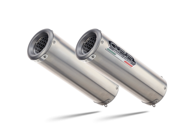 GPR exhaust compatible with  Ducati 1098 2006-2012, M3 Inox , Dual Homologated legal slip-on exhaust including removable db killers and link pipes 