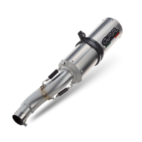 GPR exhaust compatible with  Ducati 998 -R -FE  2001-2004, M3 Inox , Mid-full system exhaust with dual homologated and legal silencers, including removable db killer 