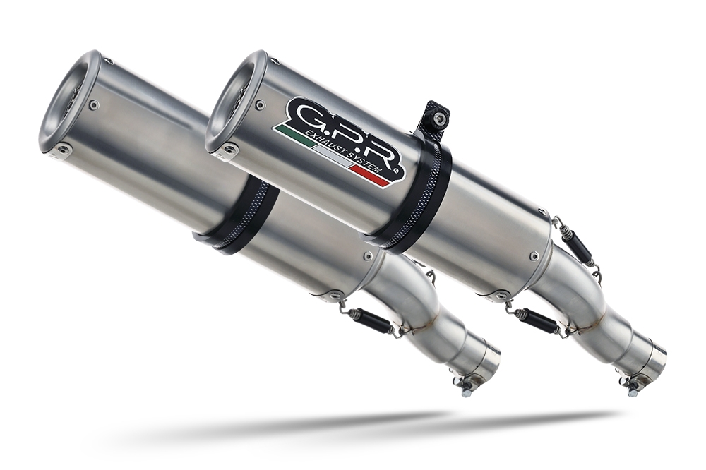 Exhaust compatible with Ducati 916 -SP -SPS -Racing -Senna 1994-1999, M3 Inox , Dual Homologated legal slip-on exhaust including removable db killers and link pipes 