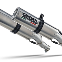 GPR exhaust compatible with  Ducati 748 -S -SP -SPS -R -RS  1995-2002, M3 Inox , Dual Homologated legal slip-on exhaust including removable db killers and link pipes 