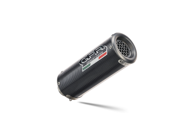 GPR exhaust compatible with  Bmw R Nine-T 1200 -Pure -Racer -Urban G-S 2017-2023, M3 Poppy , Homologated legal slip-on exhaust including removable db killer and link pipe 
