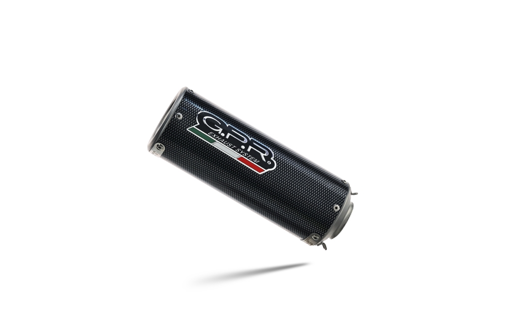 Exhaust compatible with Mv Agusta Brutale 800 2017-2020, M3 Poppy , Slip-on exhaust legal for UK and non-EU markets including link pipe and removable db killer 