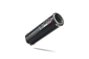 GPR exhaust compatible with  Bmw R 1200 R 2006-2010, M3 Poppy , Homologated legal slip-on exhaust including removable db killer and link pipe 