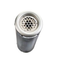 Exhaust compatible with Benelli Bn 302 S 2017-2024, M3 Titanium Natural, Homologated legal slip-on exhaust including removable db killer and link pipe 