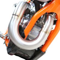 GPR exhaust compatible with  Ktm SX-F 450 2023-2025, Pentacross FULL Titanium, Racing full system exhaust, including removable db killer/spark arrestor 