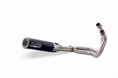 GPR exhaust compatible with  Yamaha R7 2021-2024, M3 Black Titanium, full system exhaust legal for UK and non-EU countries including removable db killer 