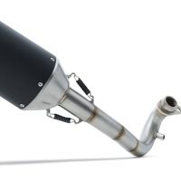 GPR exhaust compatible with  Honda SH 125 2020-2023, Furore-X Scooter, Homologated legal full system exhaust, including removable db killer and catalyst 