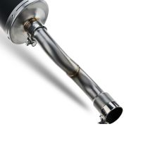 GPR exhaust compatible with  Honda Sh 350 I.E. 2021-2023, Furore-X Scooter, Homologated legal slip-on exhaust system, including removable db killer and catalyst 