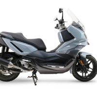 GPR exhaust compatible with  Sym ADX 300 2024-2026, Furore-X Scooter, Slip-on exhaust legal for UK and non-EU markets including link pipe and removable db killer 