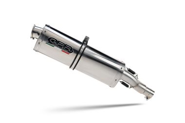 GPR exhaust compatible with  Yamaha Xt 660 X-R  2004-2014, Trioval, Homologated legal full system exhaust, including removable db killer and catalyst 