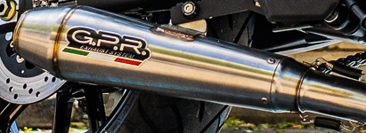 Exhaust compatible with Ural Gear Up 2017-2019, Ultracone, Homologated legal mid-full system exhaust including removable db killer 