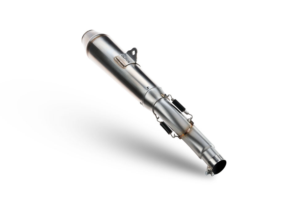 Exhaust compatible with Honda TRX 250 EX SportTrax 2001-2010, Ultracone, Homologated legal full system exhaust, including removable db killer 