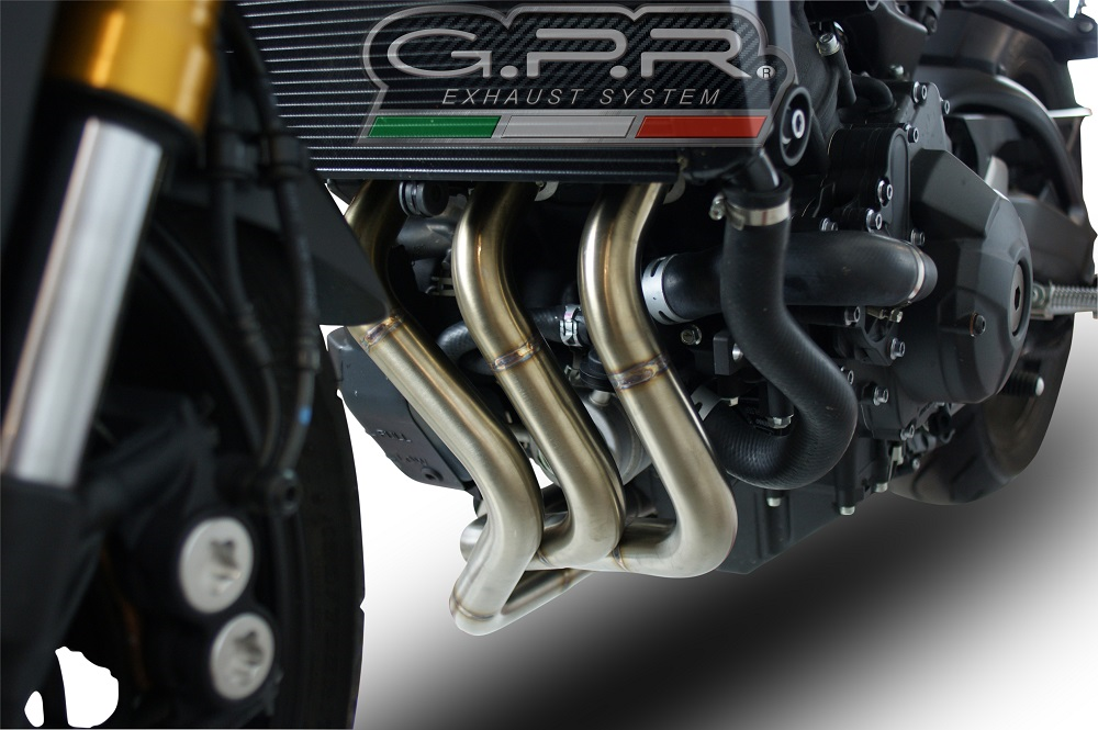 GPR exhaust compatible with  Yamaha Mt-09 2021-2023, M3 Inox , Homologated legal full system exhaust, including removable db killer and catalyst 