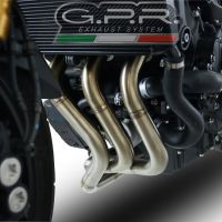 Exhaust compatible with Yamaha Tracer 900 GT 2018-2020, Satinox , Homologated legal full system exhaust, including removable db killer and catalyst 