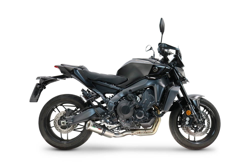 GPR exhaust compatible with  Yamaha Mt-09 2025-2026, M3 Inox , Racing full system exhaust, including removable db killer 