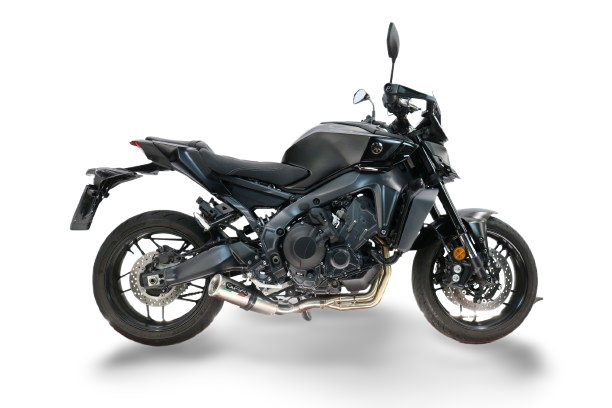GPR exhaust compatible with  Yamaha Mt-09 2021-2024, M3 Inox , Racing full system exhaust, including removable db killer 