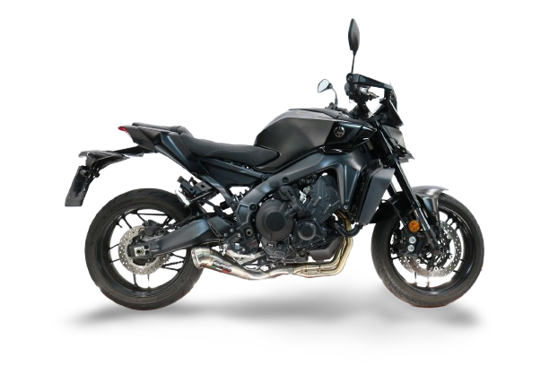 GPR exhaust compatible with  Yamaha Mt-09 2021-2024, Powercone Evo, Racing full system exhaust, including removable db killer 