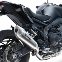 GPR exhaust compatible with  Yamaha Mt-09 2021-2024, GP-Revo Titanium, Racing full system exhaust, including removable db killer 