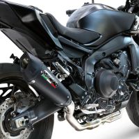 GPR exhaust compatible with  Yamaha Mt-09 2025-2026, GP-Revo Black Titanium, Racing full exhaust system including removable db killer 