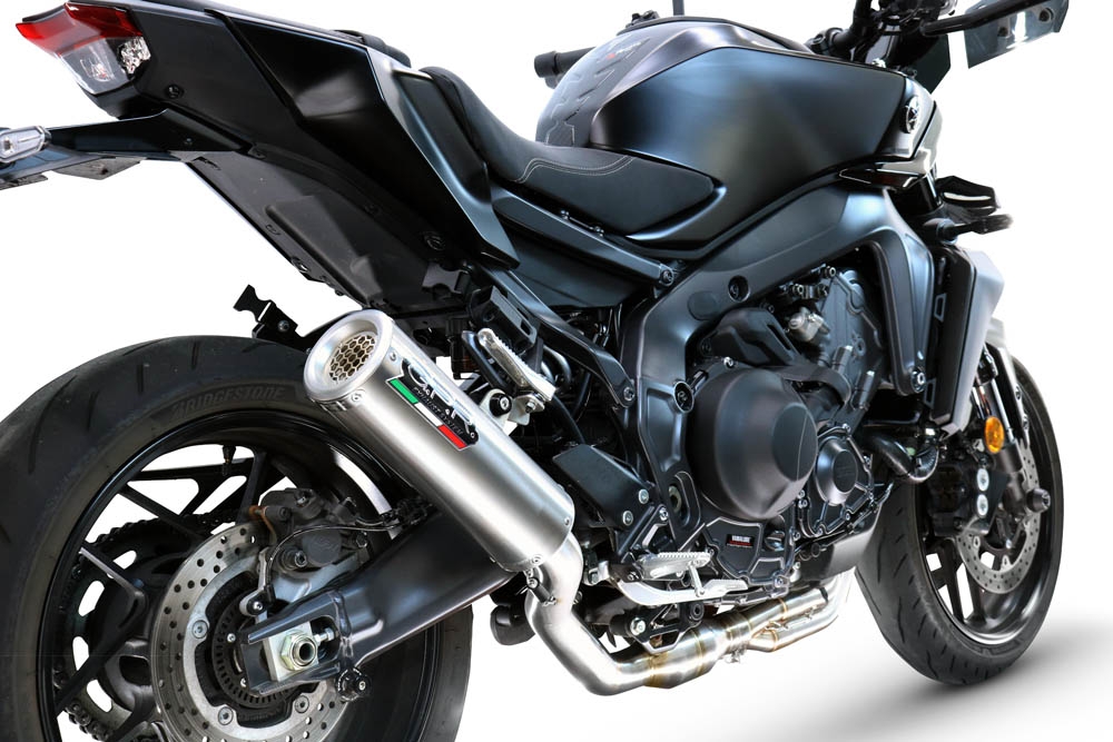 GPR exhaust compatible with  Yamaha Mt-09 2025-2026, M3 Inox , Racing full system exhaust, including removable db killer 