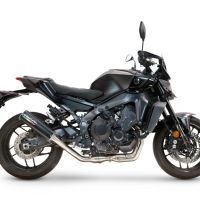 GPR exhaust compatible with  Yamaha Mt-09 2025-2026, M3 Black Titanium, Racing full system exhaust, including removable db killer 