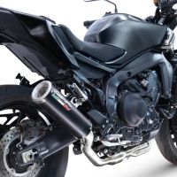GPR exhaust compatible with  Yamaha Mt-09 2025-2026, M3 Black Titanium, Racing full system exhaust, including removable db killer 