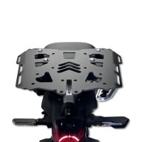 GPR TECH compatible with  Zontes 703 F 2025/2026 GPR TECH Top case in aluminum, black color with specific plate included Capacity 55 LT.